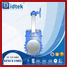 Didtek 100% Test cast steel Slurry Knife Gate Valve